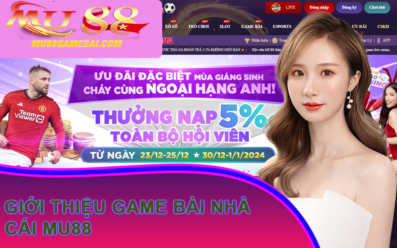 Giới thiệu game bài nhà cái mu88